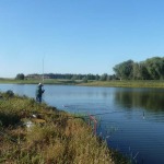 Зеленёвский пруд. Рыбалка Воронежская область