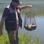 Рыбалка на Зеленёвском пруду. Весна 2019